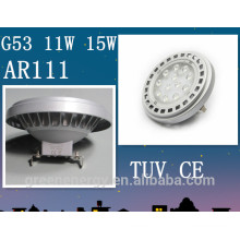 ar111 g53 15w led ampoule de projecteur